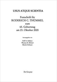 bokomslag Festschrift Für Roderich C. Thümmel Zum 65. Geburtstag Am 23.10.2020
