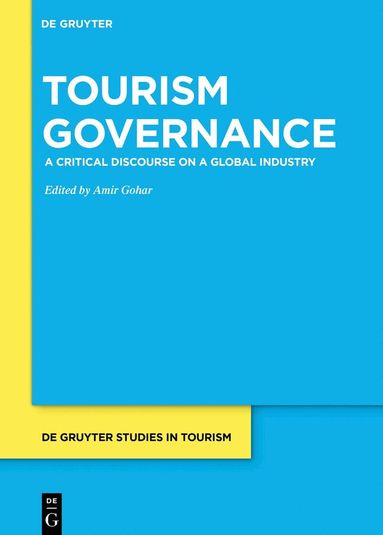 Amir Gohar - Tourism Governance, Inbunden