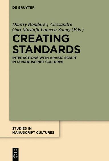 Dmitry Bondarev, Alessandro Gori, Lameen Souag - Creating Standards, Inbunden