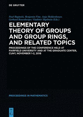 Elementary Theory of Groups and Group Rings, and Related Topics 1