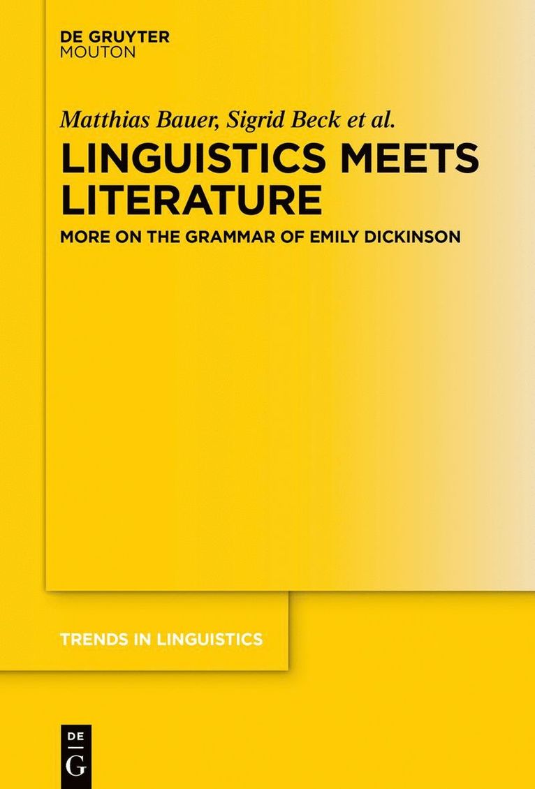 Linguistics Meets Literature 1