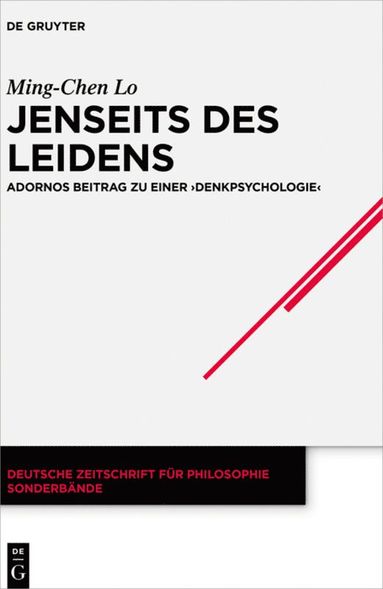 bokomslag Jenseits des Leidens