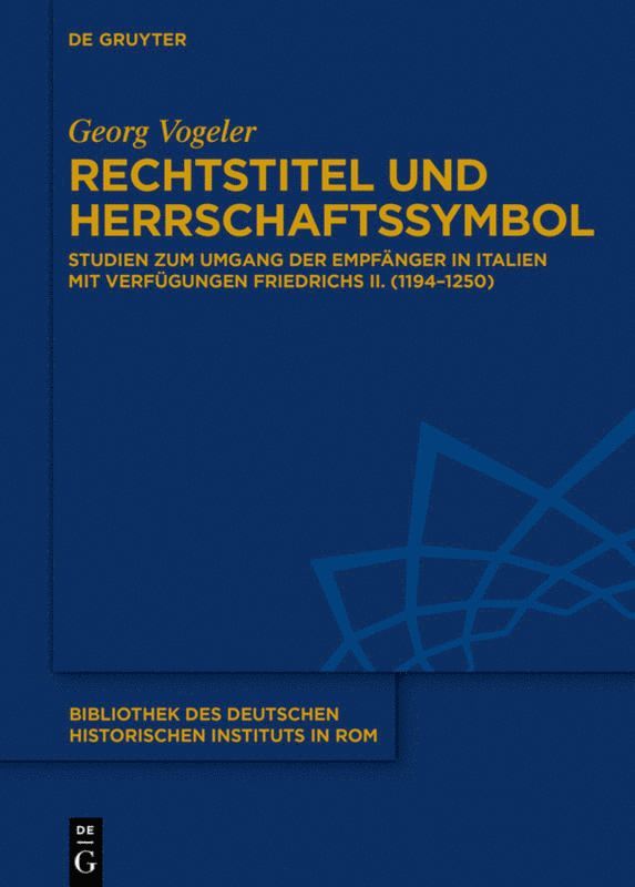 Rechtstitel und Herrschaftssymbol 1