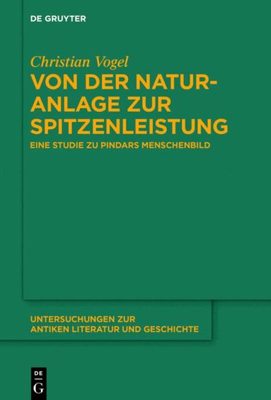 Christian Vogel - Von der Naturanlage zur Spitzenleistung, Inbunden