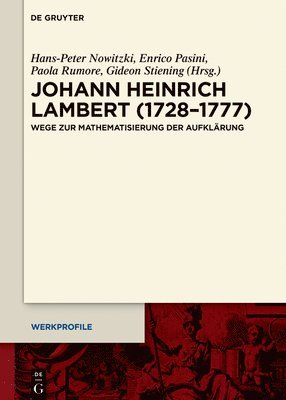 Johann Heinrich Lambert (17281777) 1