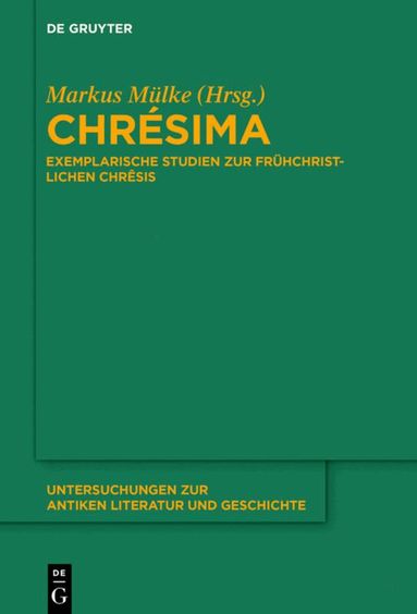 Markus Mülke - Chrésima, Inbunden