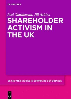 Shareholder Activism in the UK 1