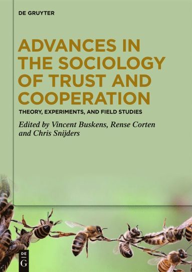 bokomslag Advances in the Sociology of Trust and Cooperation