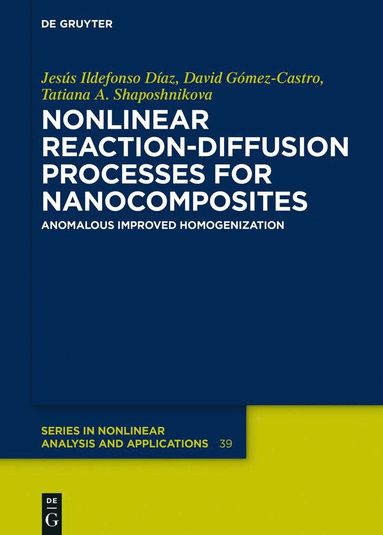 bokomslag Nonlinear Reaction-Diffusion Processes for Nanocomposites