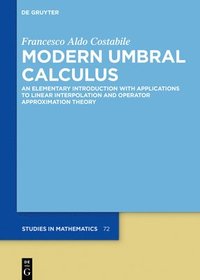 bokomslag Modern Umbral Calculus