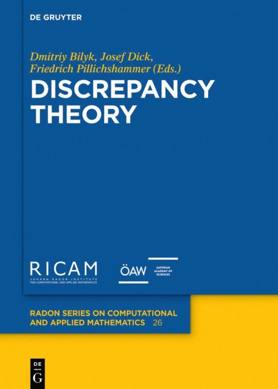 Discrepancy Theory 1