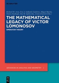 bokomslag The Mathematical Legacy of Victor Lomonosov