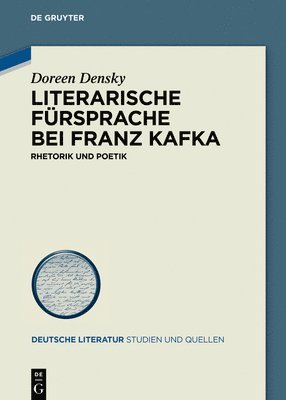 bokomslag Literarische Frsprache bei Franz Kafka