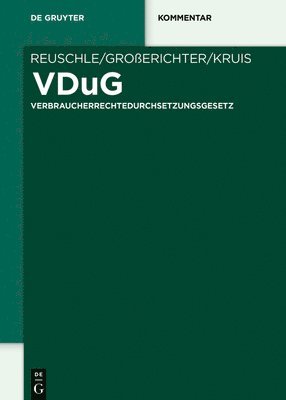 bokomslag Vdug: Verbraucherrechtedurchsetzungsgesetz