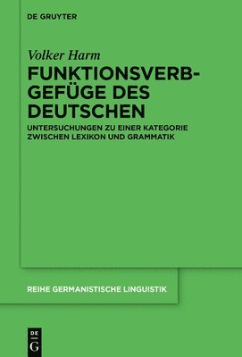 bokomslag Funktionsverbgefge des Deutschen