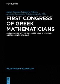 bokomslag First Congress of Greek Mathematicians