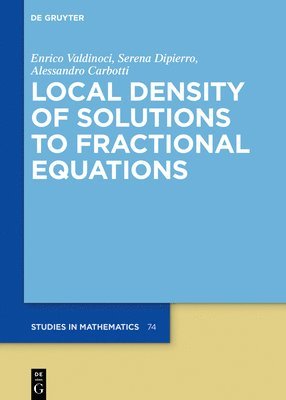 Local Density of Solutions to Fractional Equations 1