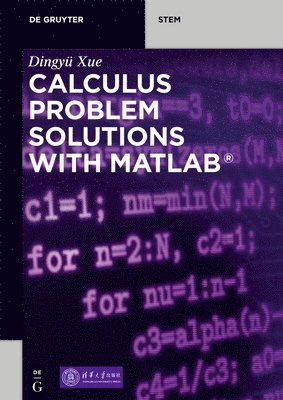 Calculus Problem Solutions with MATLAB 1