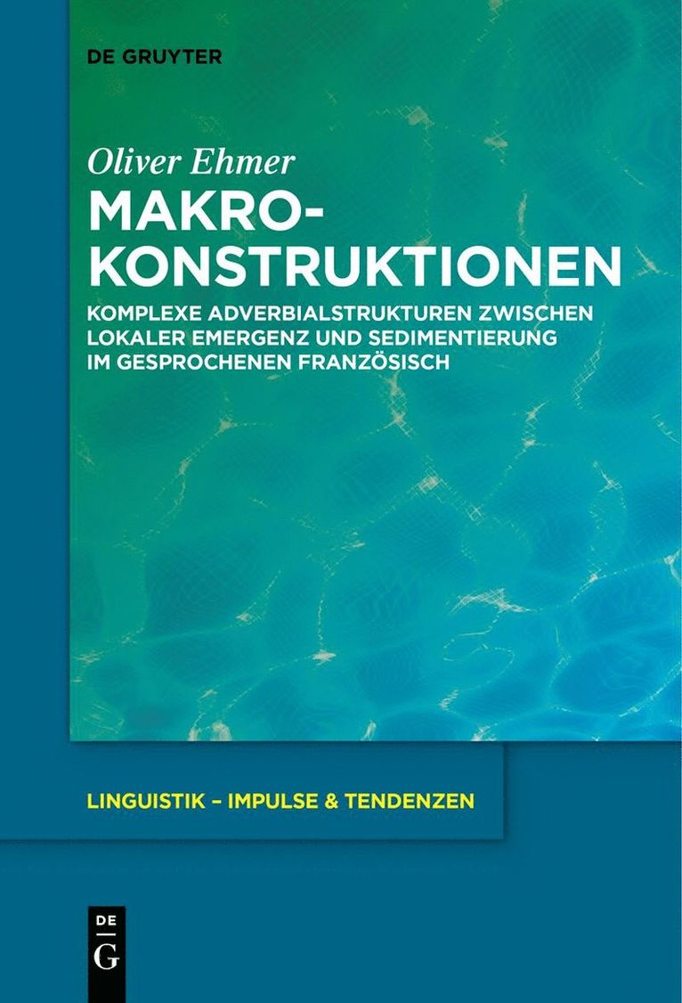 Oliver Ehmer - Makrokonstruktionen, Inbunden