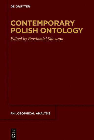 bokomslag Contemporary Polish Ontology