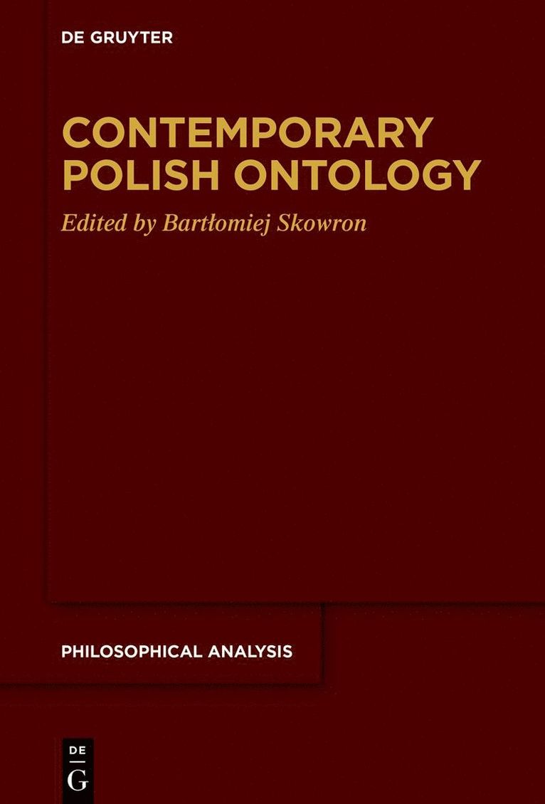 Contemporary Polish Ontology 1