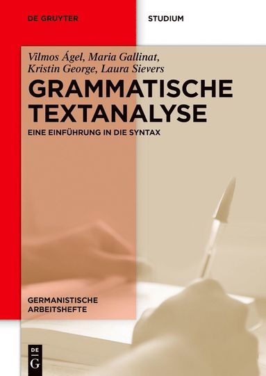 bokomslag Grammatische Textanalyse