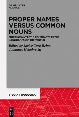 Proper Names versus Common Nouns 1