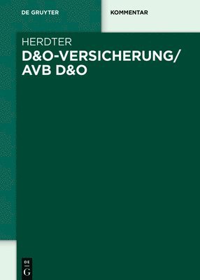 D&o-Versicherung/Avb D&o 1