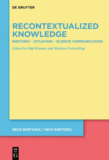 bokomslag Recontextualized Knowledge