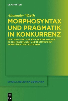 Morphosyntax und Pragmatik in Konkurrenz 1