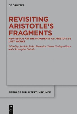 bokomslag Revisiting Aristotle's Fragments