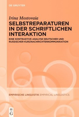 bokomslag Selbstreparaturen in der schriftlichen Interaktion