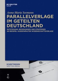 bokomslag Parallelverlage Im Geteilten Deutschland