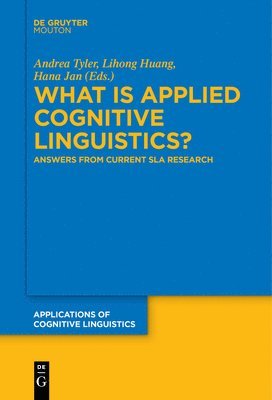 What is Applied Cognitive Linguistics? 1
