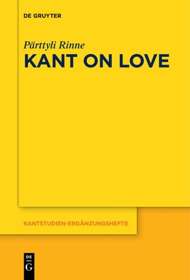 Pärttyli Rinne - Kant on Love, Häftad