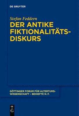 Der antike Fiktionalittsdiskurs 1