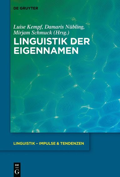 bokomslag Linguistik der Eigennamen