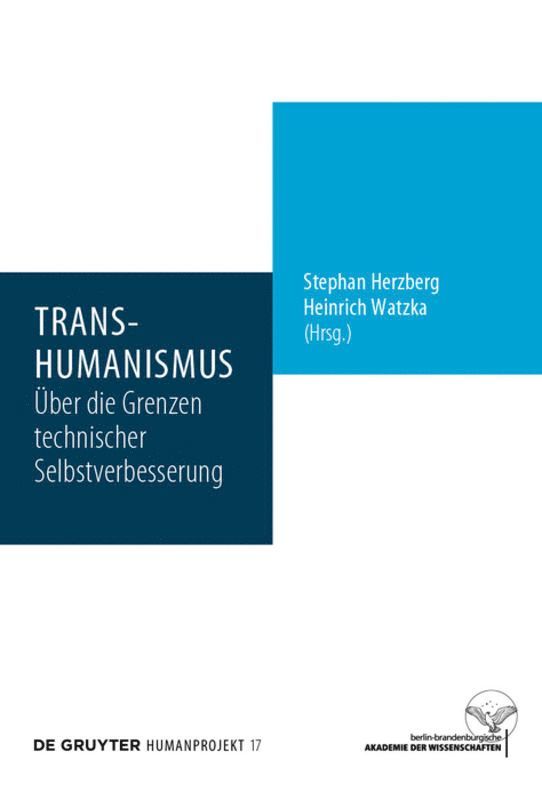 Stephan Herzberg, Heinrich Watzka - Transhumanismus, Inbunden