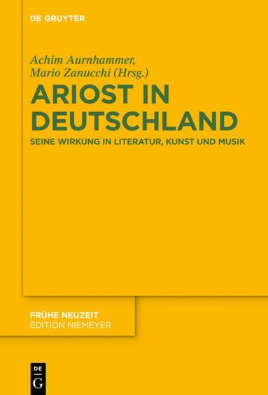 bokomslag Ariost in Deutschland