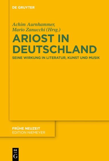 bokomslag Ariost in Deutschland