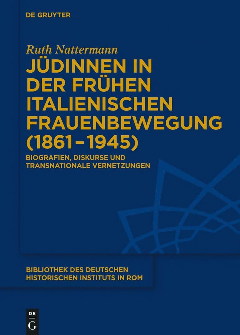 Jdinnen in der frhen italienischen Frauenbewegung (18611945) 1