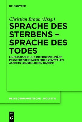 bokomslag Sprache des Sterbens  Sprache des Todes