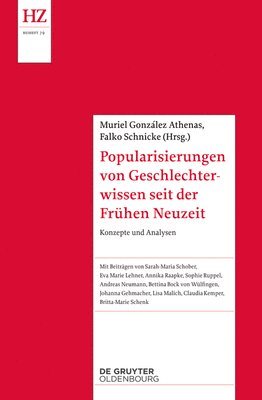 Muriel González Athenas, Falko Schnicke - Popularisierungen Von Geschlechterwissen Seit Der Vormoderne, Häftad. Tillgänglighet: Tillfälligt slut