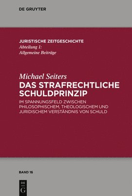 bokomslag Das strafrechtliche Schuldprinzip