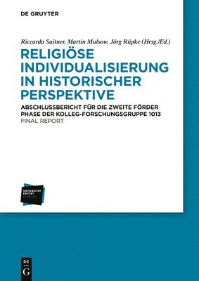 bokomslag Religise Individualisierung in historischer Perspektive / Religious Individualisation in Historical Perspective