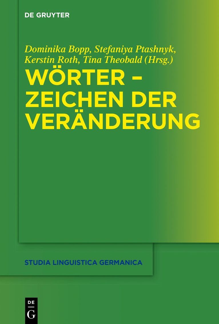 Wörter – Zeichen der Veränderung