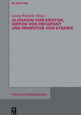 Alkmaion von Kroton, Hippon von Metapont und Menestor von Sybaris 1