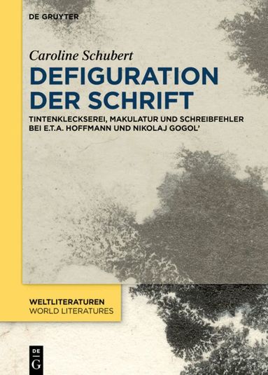 Caroline Schubert - Defiguration der Schrift, Inbunden