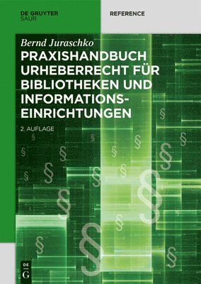 bokomslag Praxishandbuch Urheberrecht fr Bibliotheken und Informationseinrichtungen