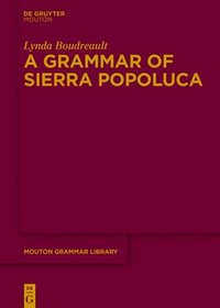 bokomslag A Grammar of Sierra Popoluca